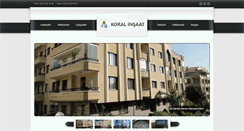 Desktop Screenshot of koralinsaat.com